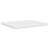 vidaXL Matelas en mousse blanc 200x210 cm 7 zones duret&eacute; 20 ILD