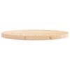 vidaXL Dessus de table rond Ø60x3 cm bois de pin massif