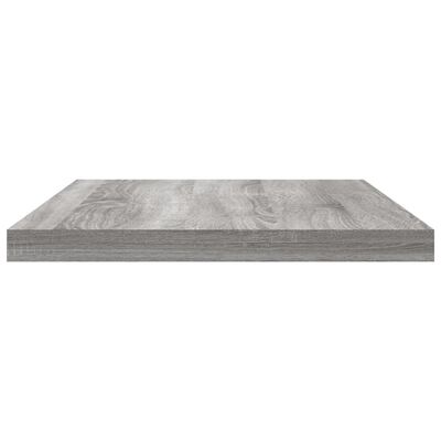 vidaXL Étagères murales 8 pcs sonoma gris 40x20x1,5 cm bois ingénierie