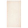 vidaXL Tapis HUARTE &agrave; poils courts doux et lavable beige 80x150 cm