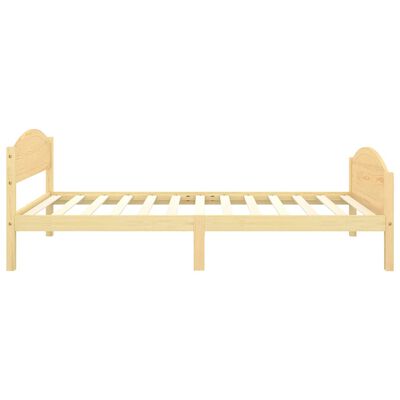 vidaXL Cadre de lit sans matelas bois massif de pin 100x200 cm