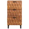 vidaXL Buffet avec tiroir Finition Acacia Brun 40 x 33,5 x 75 cm
