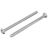 vidaXL Vis 2 pc Argent&eacute; M6 x 100 mm Acier