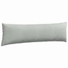 vidaXL Coussins de canap&eacute; 2 pcs Gris clair 145 x 40 cm