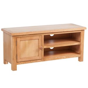vidaXL Meuble TV 103 x 36 x 46 cm Bois de ch&ecirc;ne solide