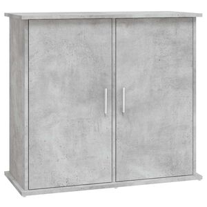 vidaXL Support d'aquarium en b&eacute;ton gris 81 x 36 x 73 cm Bois d'ing&eacute;nierie