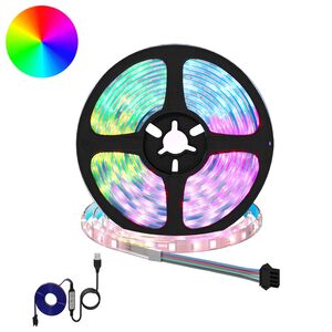 vidaXL Bande LED 2 pc Noir et Transparent Cuivre et plastique