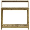 vidaXL Table de rempotage et &eacute;tag&egrave;res 108x50x109,5 cm bois massif pin