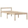 vidaXL Lit biblioth&egrave;que sans matelas 100x200 cm bois massif de pin