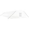 vidaXL Serre avec cadre en acier blanc 96 m&sup2; 16x6x2,85 m