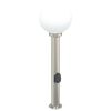 vidaXL Borne lumineuse avec sortie 80 cm en acier inoxydable IP44