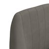 vidaXL Tabourets de bar lot de 2 gris fonc&eacute; velours