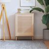 vidaXL Porte d'armoire &agrave; persiennes 61,5x49,4 cm bois de pin massif
