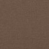 vidaXL Coussin de Dos Marron 200 x 19 x 50 cm tissu