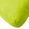 vidaXL Coussins de palette lot de 5 vert vif tissu