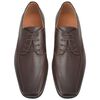 vidaXL Chaussures pour hommes d'affaires &agrave; lacets marron taille 40
