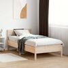 vidaXL Cadre de lit sans matelas 75x190 cm bois de pin massif