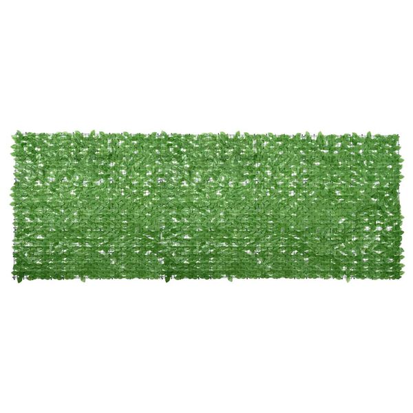 vidaXL Écran de balcon avec feuilles vert 400x150 cm