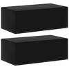 vidaXL Housses de meubles de jardin 2pcs 6&oelig;illets barbecue 170x90x60cm