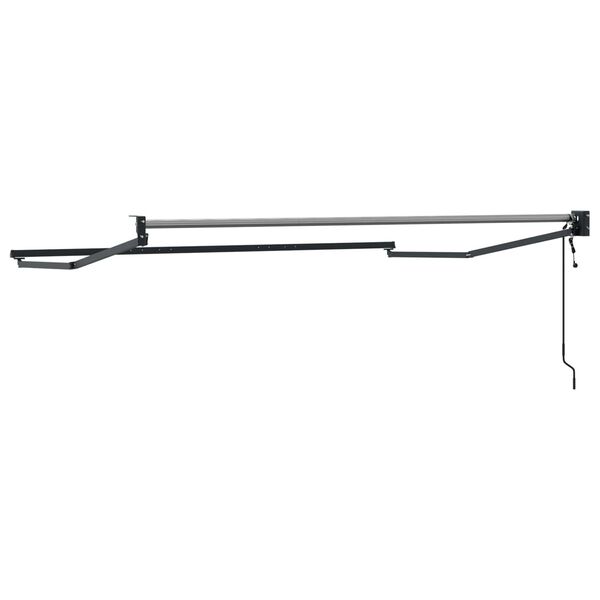 vidaXL Cadre de store r&eacute;tractable &eacute;lectrique Anthracite 3,5 x 2 m