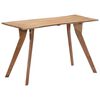 vidaXL Table de salle &agrave; manger 120x58x76 cm Bois d'acacia solide