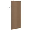 vidaXL Store enrouleur avec des rideaux Marron 80 x 220 cm Bambou