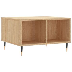 vidaXL Table basse Ch&ecirc;ne sonoma 60x50x36,5 cm Bois d'ing&eacute;nierie