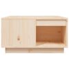 vidaXL Table basse 60x61x32,5 cm Bois massif de pin