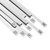 vidaXL Attache de c&acirc;ble 12 pc 7,9 x 450 mm Argent&eacute;