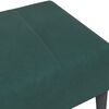 vidaXL Repose-pied vert fonc&eacute; 77x55x31 cm velours