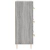 vidaXL Buffet sonoma gris 69,5x34x90 cm bois d'ing&eacute;nierie