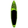 vidaXL Ensemble de planche SUP gonflable 305x76x15 cm Vert