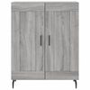 vidaXL Buffet sonoma gris 69,5x34x90 cm bois d'ing&eacute;nierie