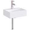vidaXL Lavabo avec robinet et &eacute;vacuation Chrome 39 x 30,5 x 12,5 cm