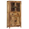 vidaXL Buffet 90x40x180 cm Bois de manguier massif