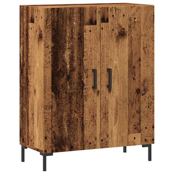 vidaXL Buffet vieux bois 69,5x34x90 cm bois d'ing&eacute;nierie