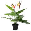 vidaXL Plante Strelitzia artificielle Vert 65 x 13 x 55 cm