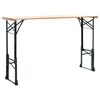 vidaXL Table pliable de brasserie 169x50x75/105 cm bois de pin
