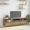 vidaXL Meuble TV Ch&ecirc;ne artisanal 150 x 30 x 45 cm Bois d'ing&eacute;nierie