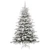 vidaXL Sapin de No&euml;l Artificiel &agrave; Branches Articul&eacute;es Blanc 240 cm