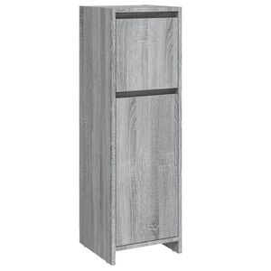vidaXL Armoire de bain Sonoma gris 30x30x95 cm Bois d'ing&eacute;nierie