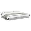 vidaXL Cadre de lit sans matelas sonoma gris 200x200 cm