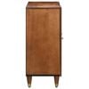 vidaXL Buffet avec porte Marron 90 x 33 x 75 cm Bois de mangue massif