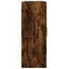 vidaXL Armoire murale ch&ecirc;ne fum&eacute; 69,5x34x90 cm