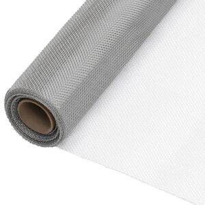 vidaXL &Eacute;cran en treillis Acier inoxydable 60x2000 cm Argent&eacute;
