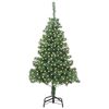 vidaXL Sapin de No&euml;l avec 300 LED avec support Vert 180 cm PVC