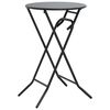 vidaXL Table de Jardin Anthracite 50 x 50 x 72 cm Acier