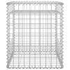 vidaXL Poteau &agrave; panier de gabion 50x50x60 cm Fer