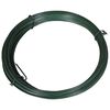 vidaXL Fil de liaison de cl&ocirc;ture 25 m 1,4/2 mm Acier Vert