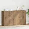 vidaXL Buffet 2 pcs Chêne artisanal 60 x 31 x 70 cm Bois d'ingénierie